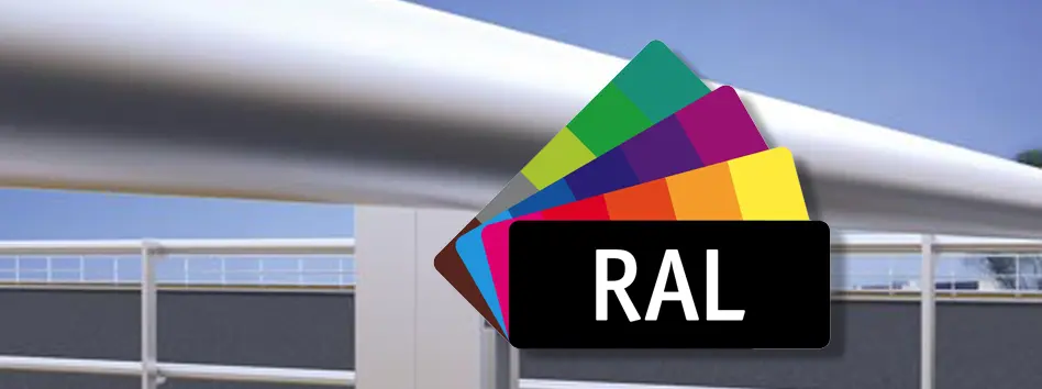 Barrial-Geländer – RAL-Farben